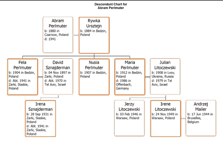 Perlmuter Descendants